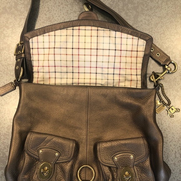 Coach Brooklyn XL messenger bag with vintage tags. - Picture 4 of 4
